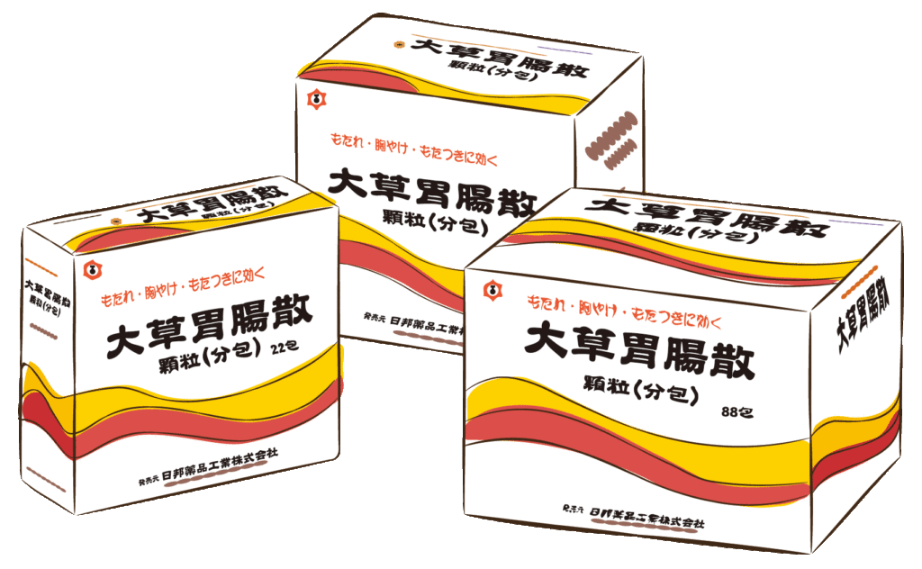 大草胃腸散顆粒(分包)